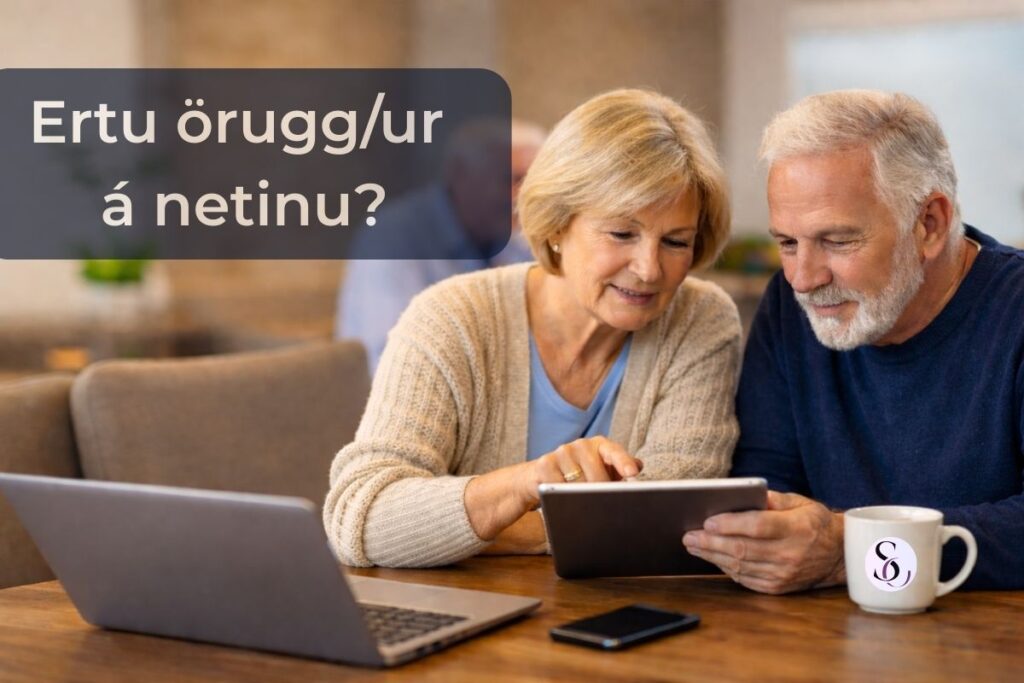 Ertu örugg/ur á netinu? Netið er orðið hluti af daglegu lífi okkar. Við notum það til samskipta, bankaviðskipta, upplýsinga og afþreyingar. En heimurinn hefur breyst. Og aðferðir þeirra sem misnota traust fólks hafa breyst með honum.